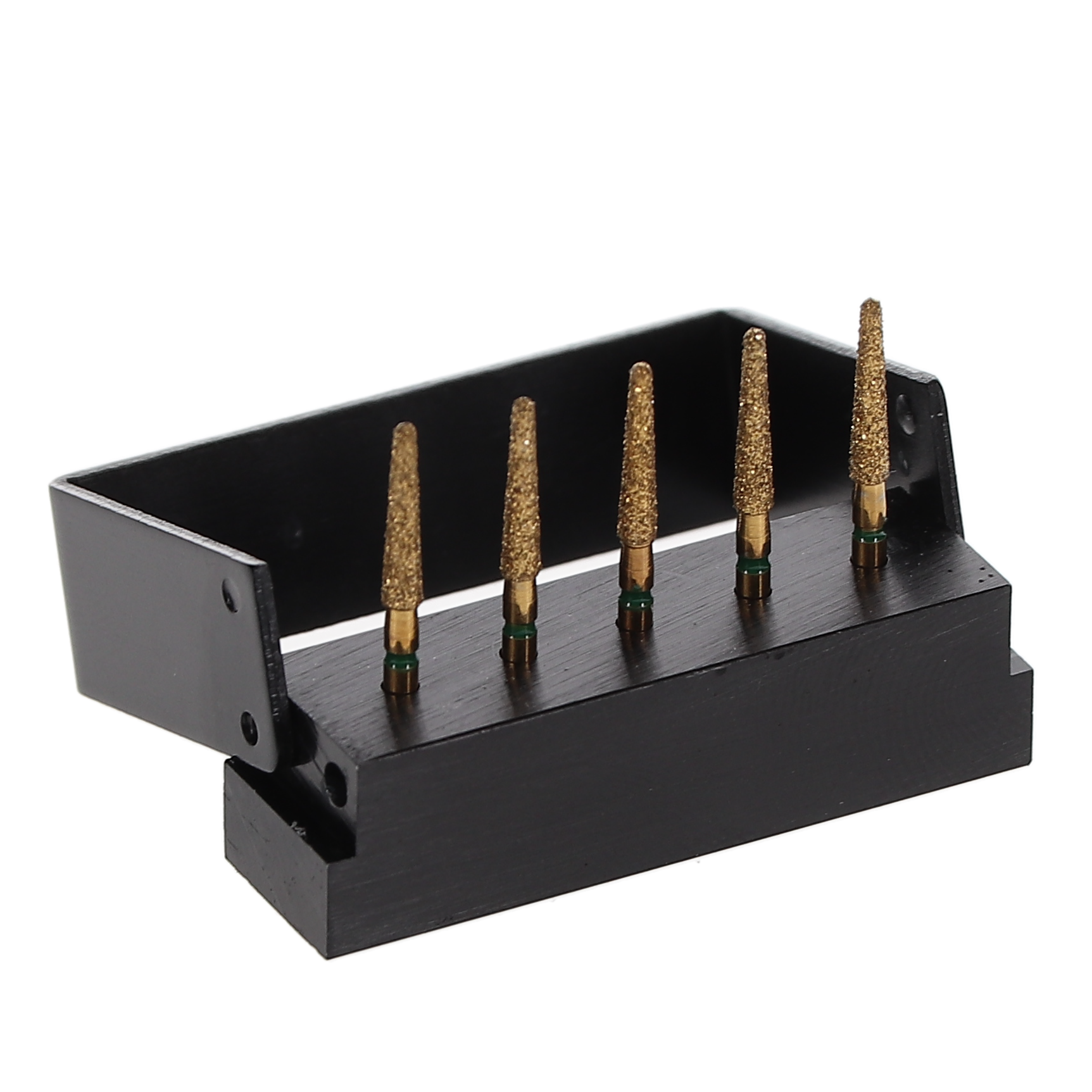 House Brand Dentistry 401960 HSB FG 856L-018C Precision Zirconia Long Coarse Grit Diamond Burs 5/Pk