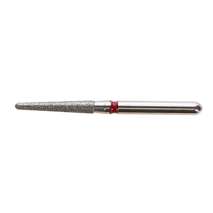House Brand Dentistry 401871 HSB FG 856L-016F Long Round End Taper Fine Grit Diamond Burs 10/Pk