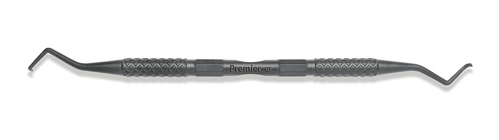 Premier Dental 9061402 Double End Goldman-Fox Implant Scalers Facial 2/Pk
