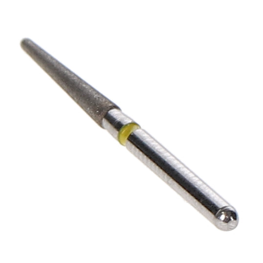 House Brand Dentistry 401652 HSB FG 850-018SF Round End Taper Super Fine Grit Diamond Burs 10/Pk