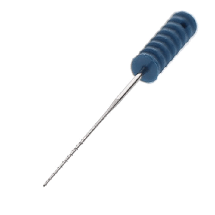 House Brand Dentistry 400604 HSB Barbed Broaches #4 Fine 25mm Blue Sterile 10/Pk