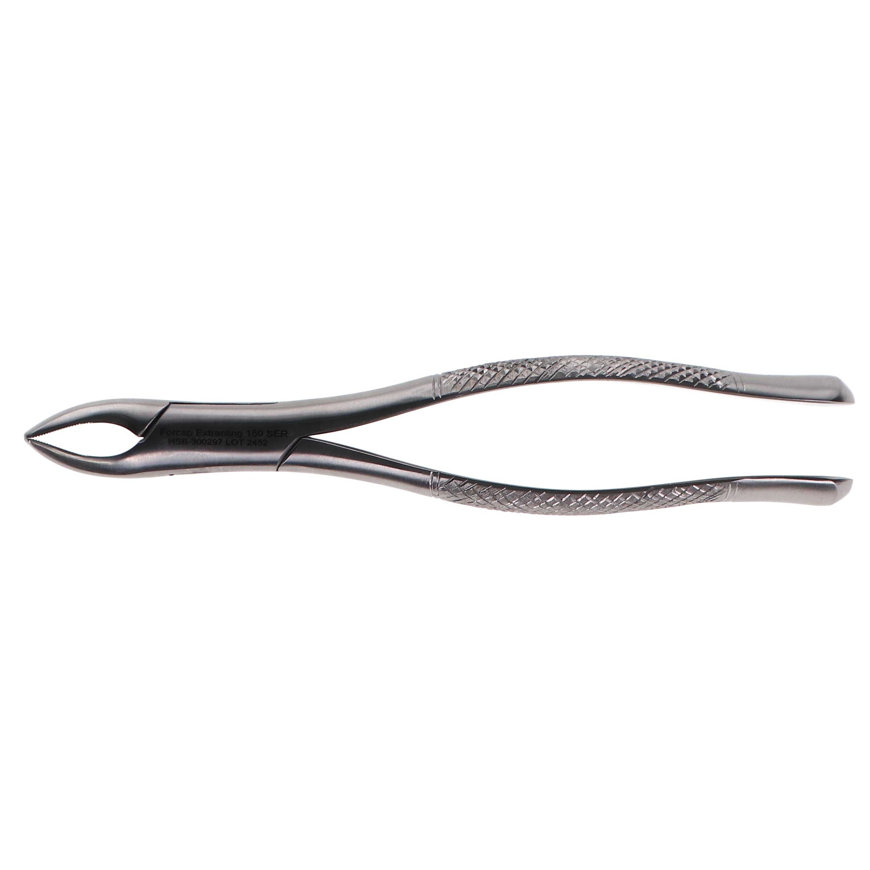 House Brand Dentistry 300297 HSB Dental Extraction Forceps #150 Serrated