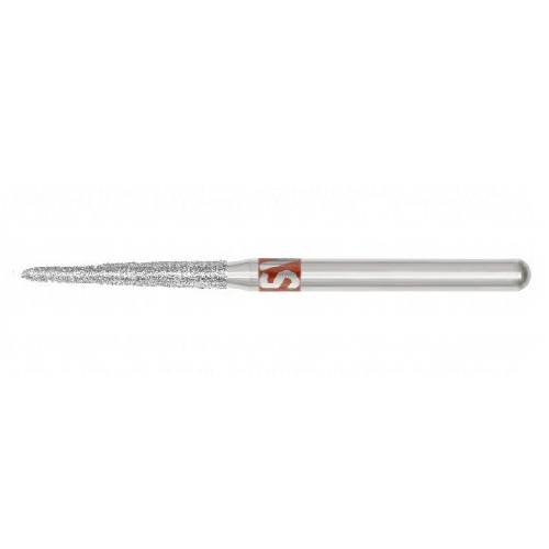 SS White 859-012F Piranha FG Needle Fine Grit Diamond Burs 25/Pk