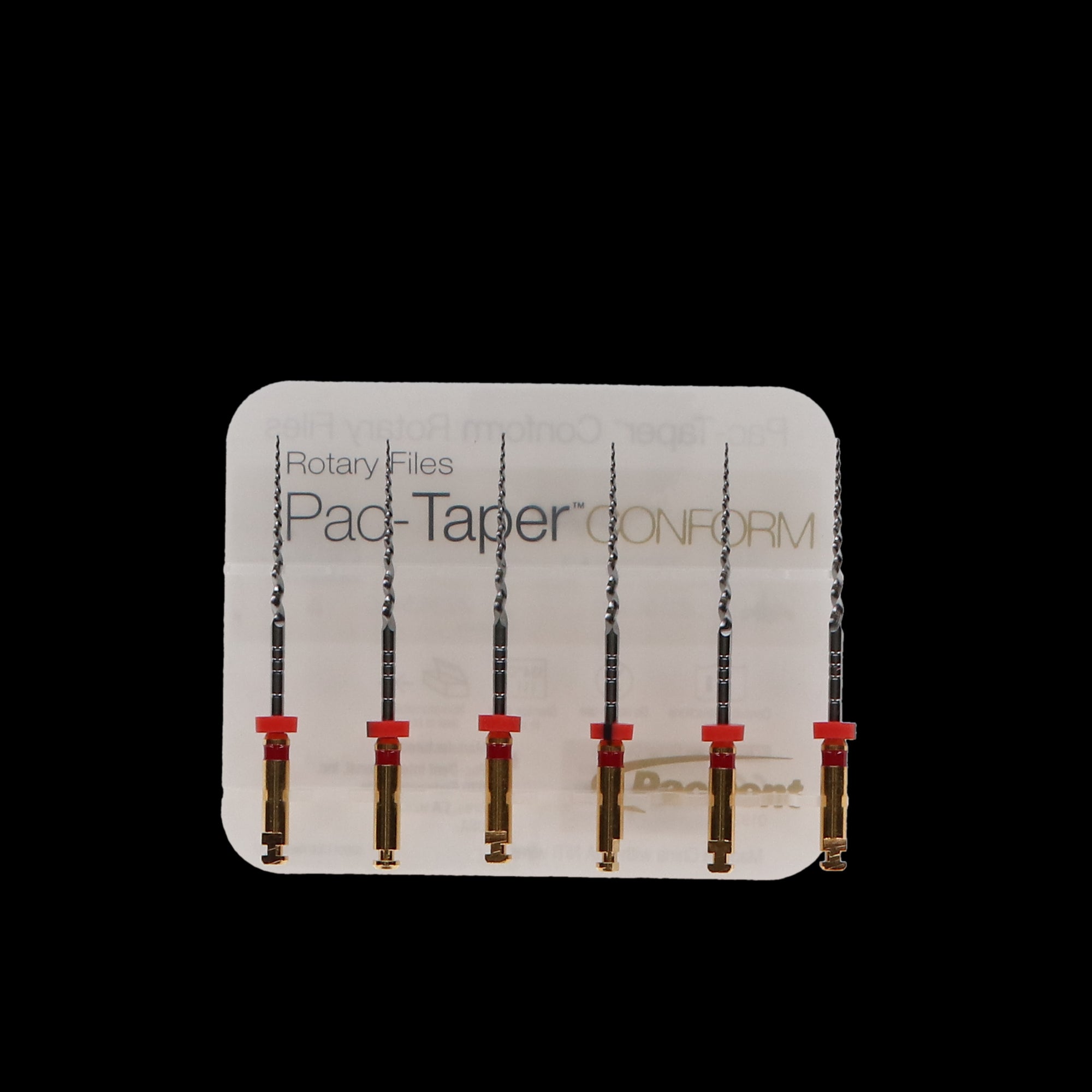 Pac-Dent TFC25A2 Conform Endodontic Rotary Files A2 25mm 6/Pk