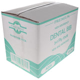 House Brand Dentistry 109236 HSB Dental Patient Bibs 3+1 Ply 13" X 18" Aqua 500/Bx