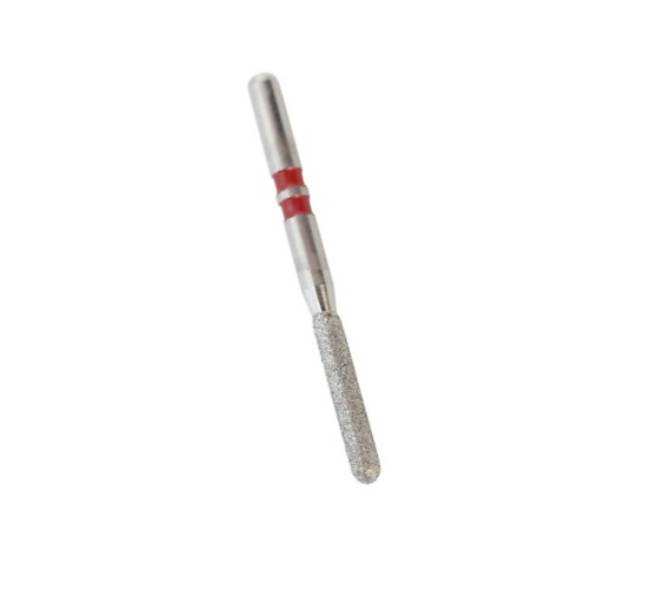 Premier Dental 2015440 Two Striper FG #784.8F Round End Taper Fine Grit Diamond Burs 5/Pk