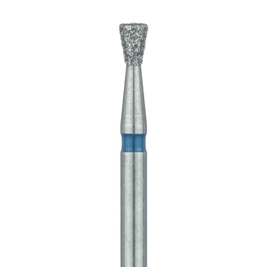 Axis Dental Z807-018 Zir-CUT Friction Grip Long Inverted Cone Z-Grit Diamond Burs 5/Pk