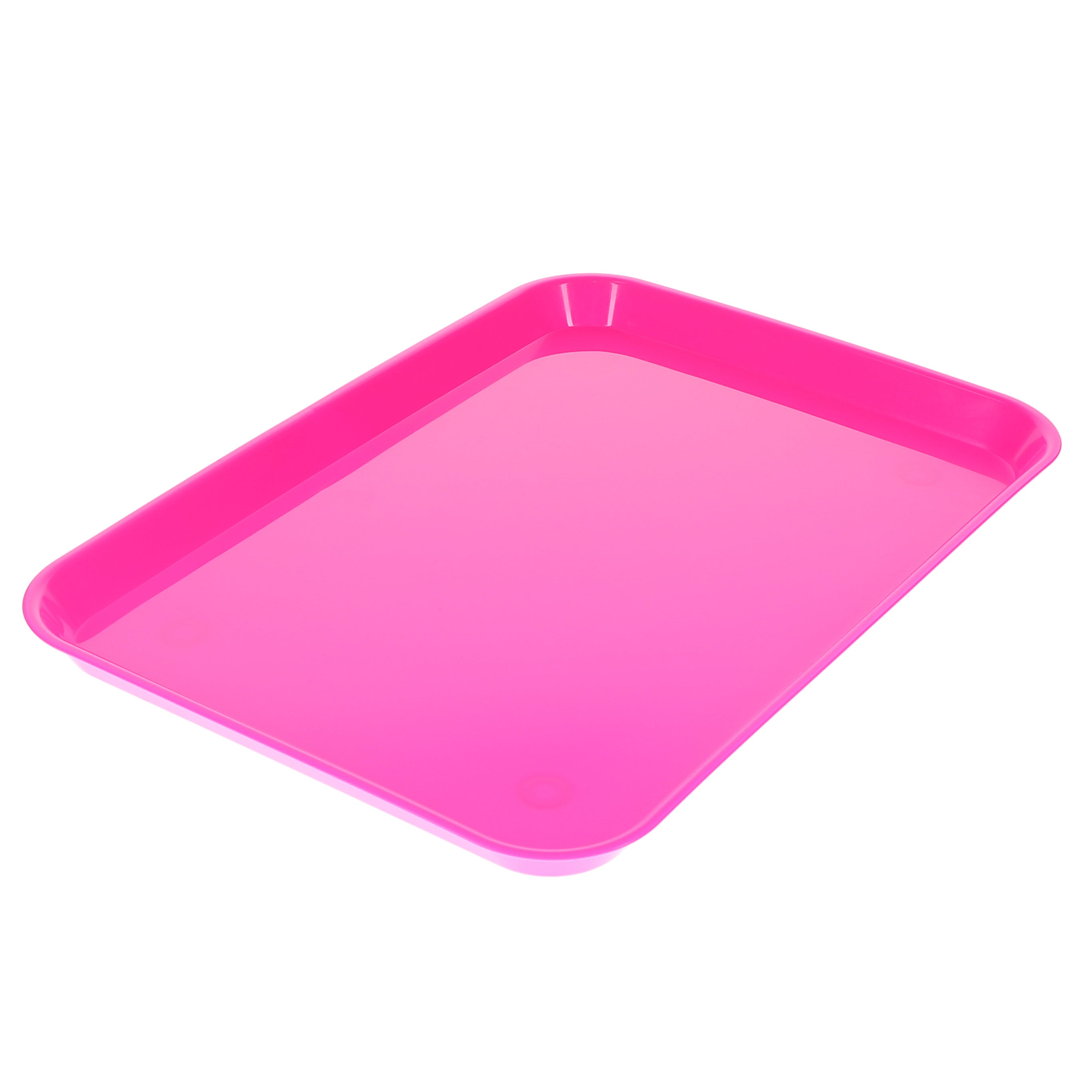 House Brand Dentistry 108150 HSB Set-Up Tray Flat #B Ritter Neon Pink Plastic 13-3/8