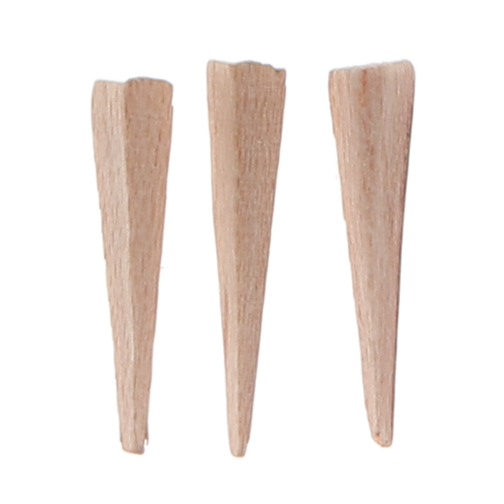 House Brand Dentistry 101251 HSB Dental Matrix Wood Wedges Wide Base 500/Bx