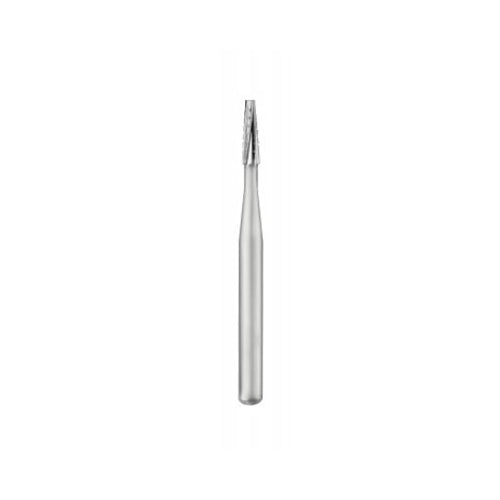 SS White 13710 FG #701L Long Taper Flat End Crosscut Fissure Carbide Burs 100/Pk