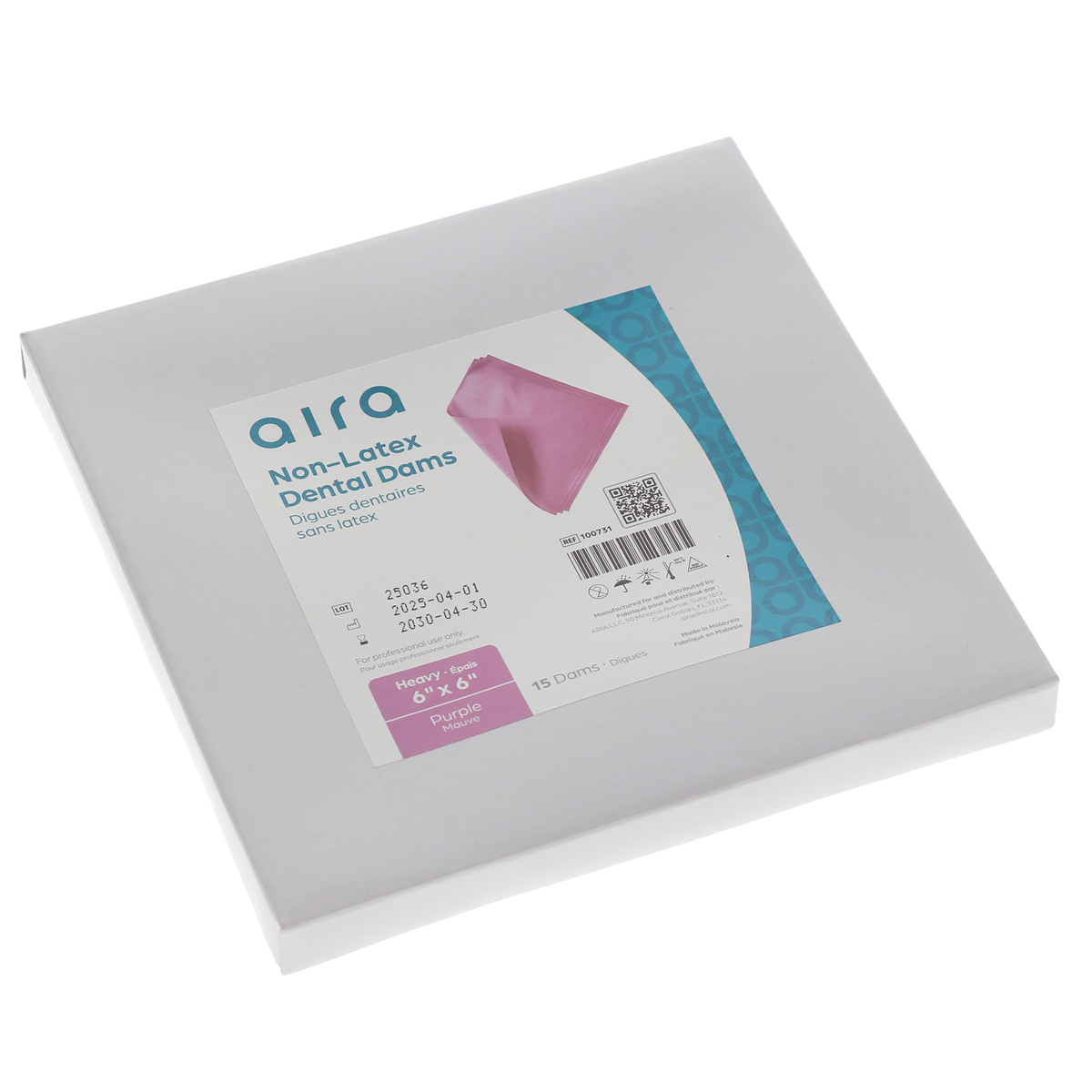 Aira 100731 Non-Latex Dental Dams 6