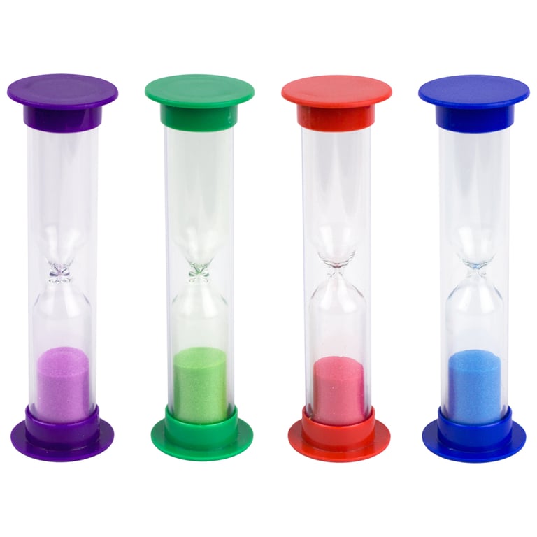 Plak Smacker 42206 2-Minute Brushing Timers Assorted Colors 72/Pk