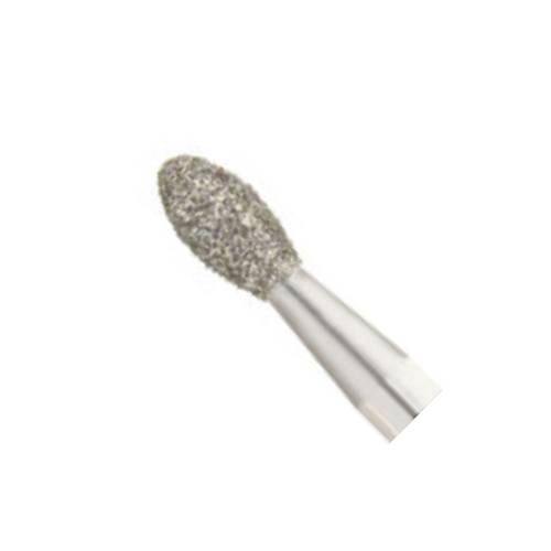 Premier Dental P379023XC Priva FG #379-023XC Egg Extra Coarse Grit Diamond Burs Black 5/Pk