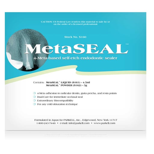 Parkell S160 MetaSEAL Endodontic Root Canal Sealer Standard Pack