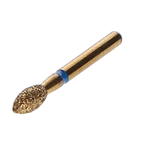 House Brand Dentistry 401941 HSB FG 368-023M Precision Zirconia Football Medium Grit Diamond Burs 5/Pk