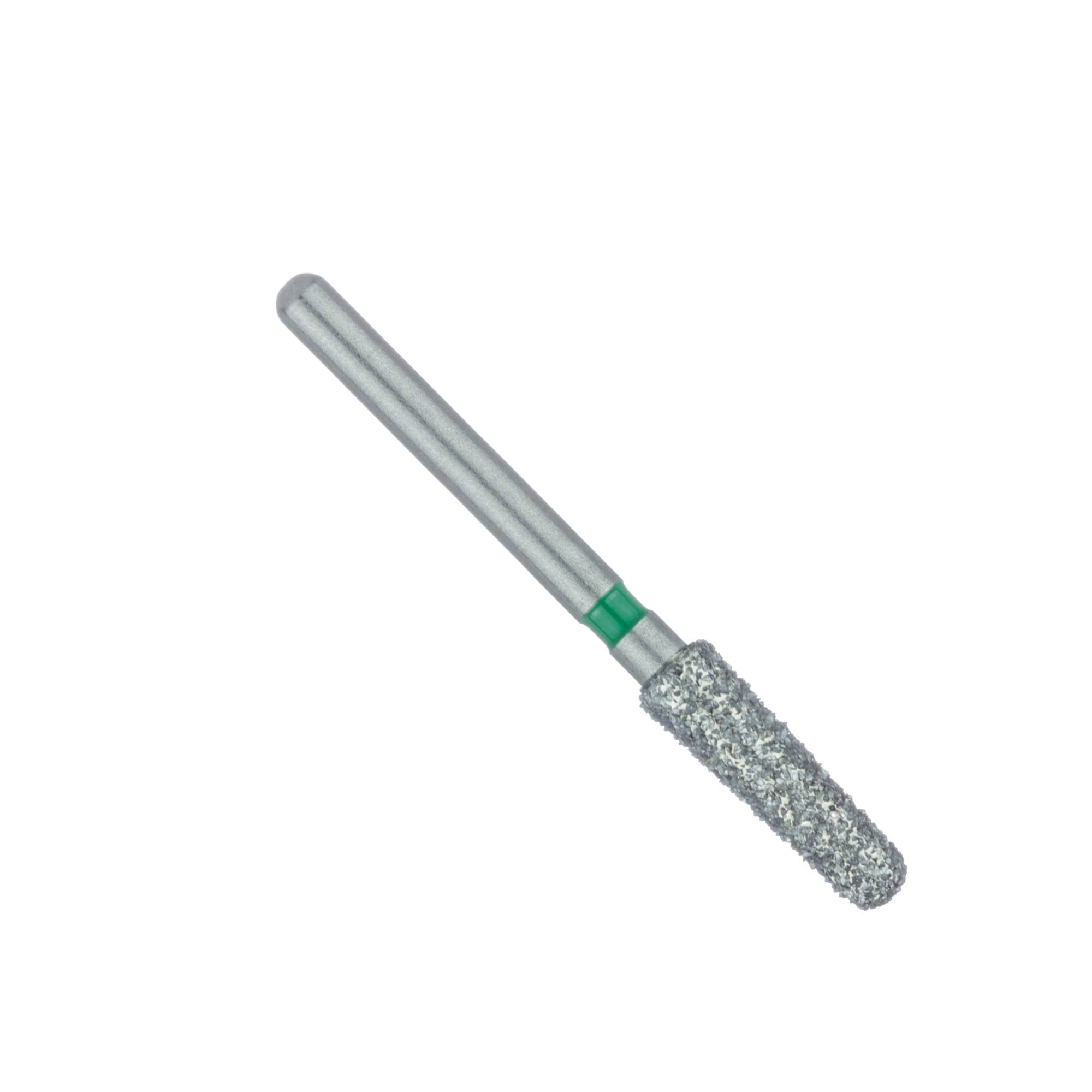 Meisinger 850G-025-FG FG Round End Taper Chamfer Coarse Grit Diamond Burs 5/Pk