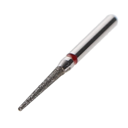 House Brand Dentistry 401855 HSB FG 850-012F Round End Taper Fine Grit Diamond Burs 10/Pk