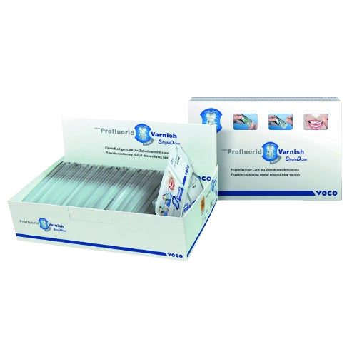 Voco 2228 Profluorid Dental Varnish Single Dose Mint 50/Pk 0.40 mL