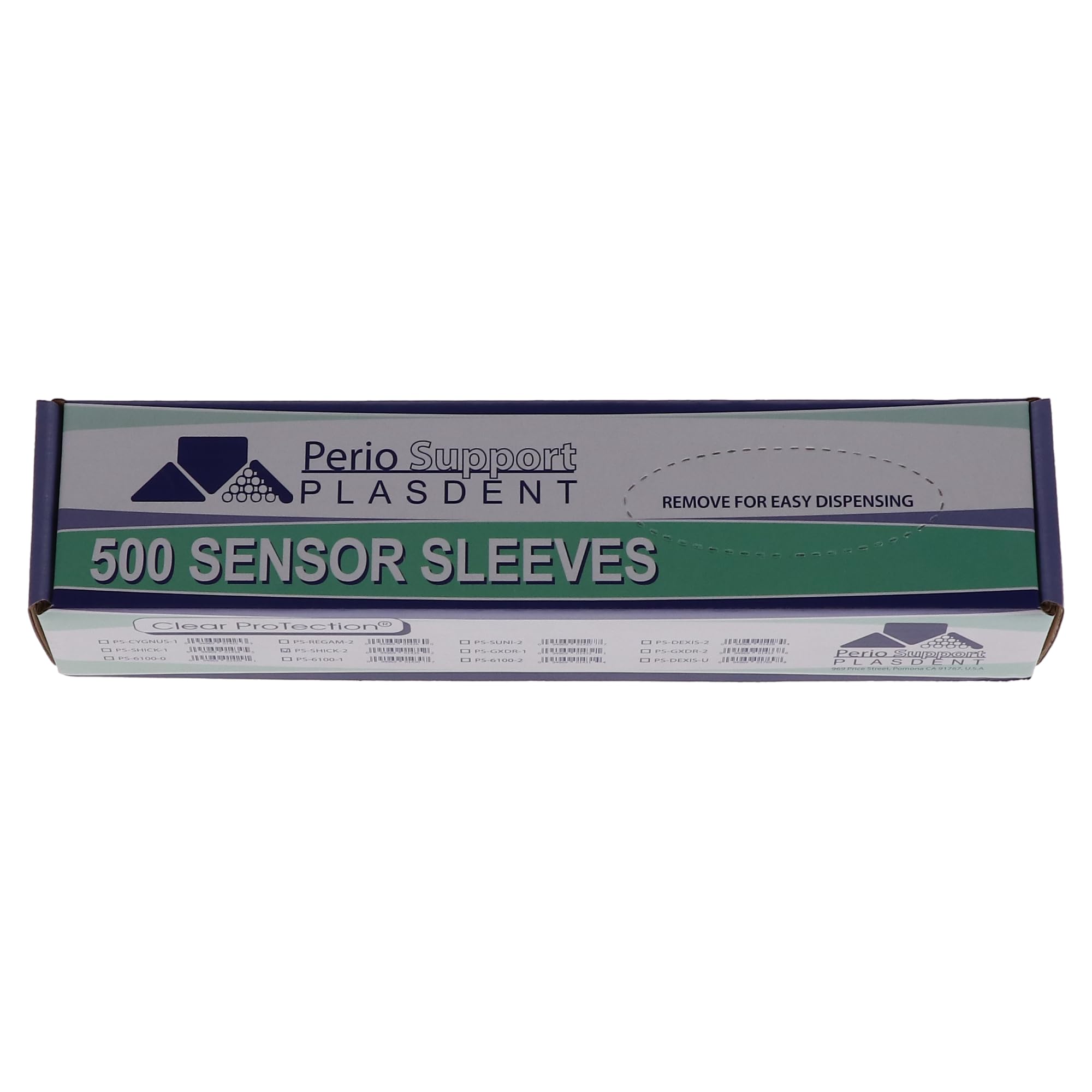 Plasdent PS-SUNI-2 Digital Dental X-Ray Sensor Sleeves Size #2 500/Bx