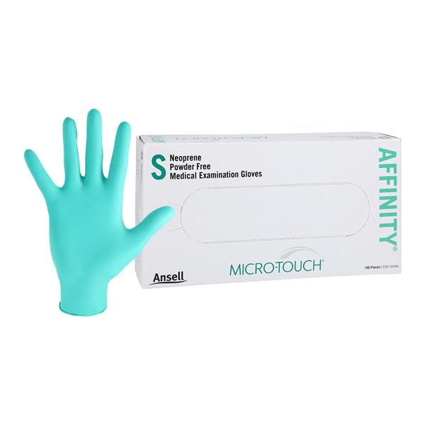 Ansell Perry 3771 Micro-Touch Affinity Neoprene Gloves Synthetic Small 100/Bx