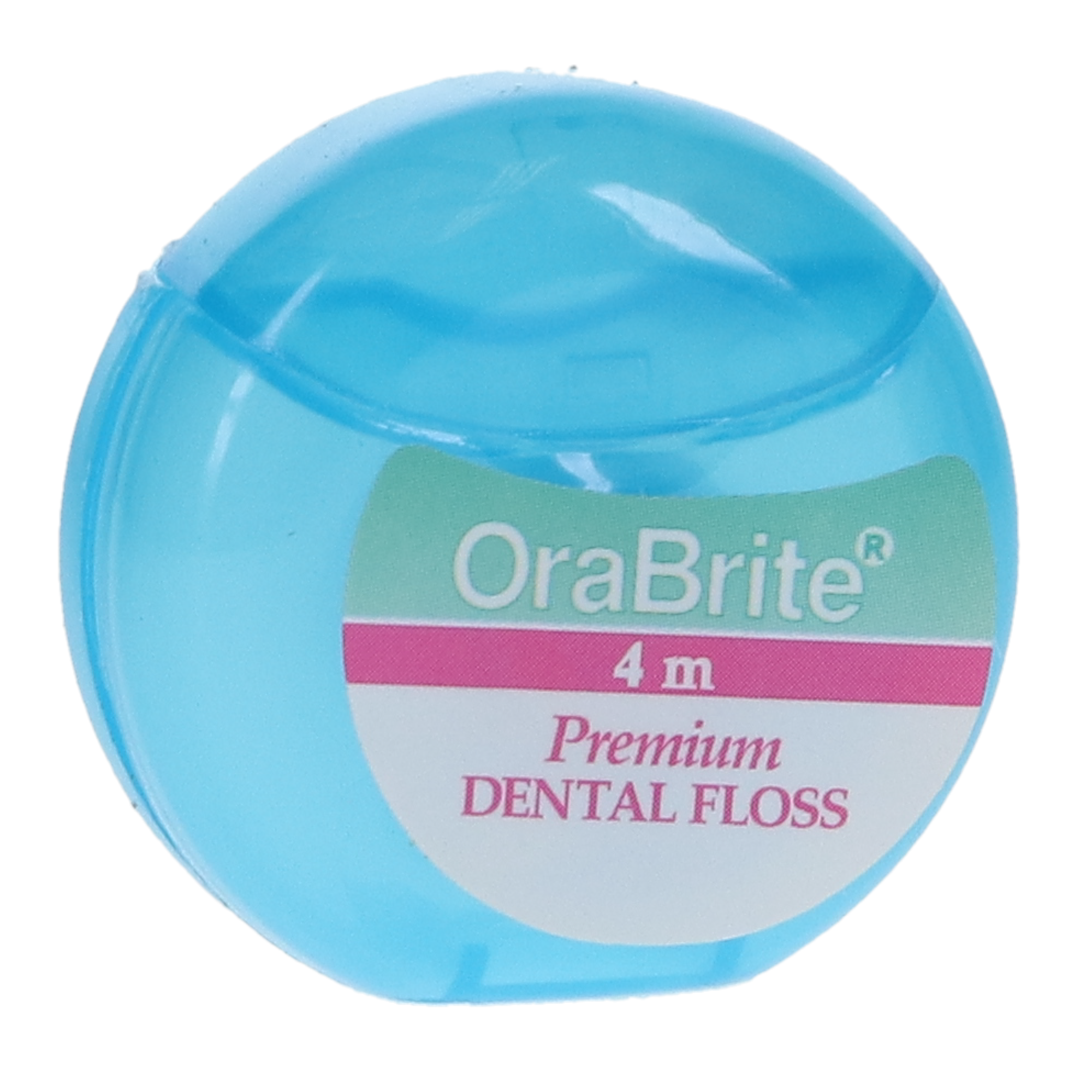 House Brand 48038 Patient Size Wax Dental Floss PTFE Premium Mint 4m 144/Cs