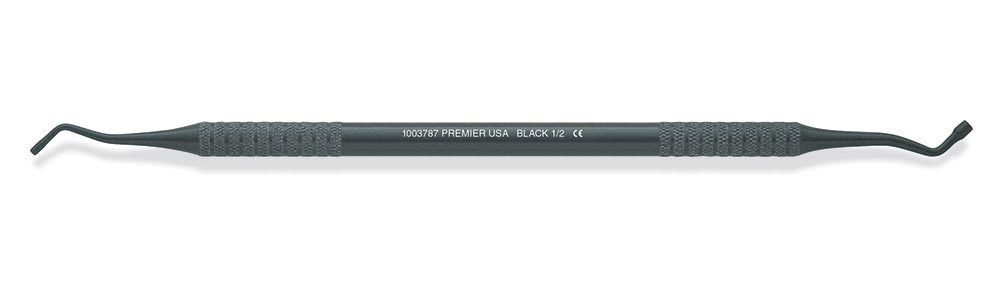 Premier Dental 1003787 Manipulation Composite Instrument Plugger DE Black 1/2 Ea