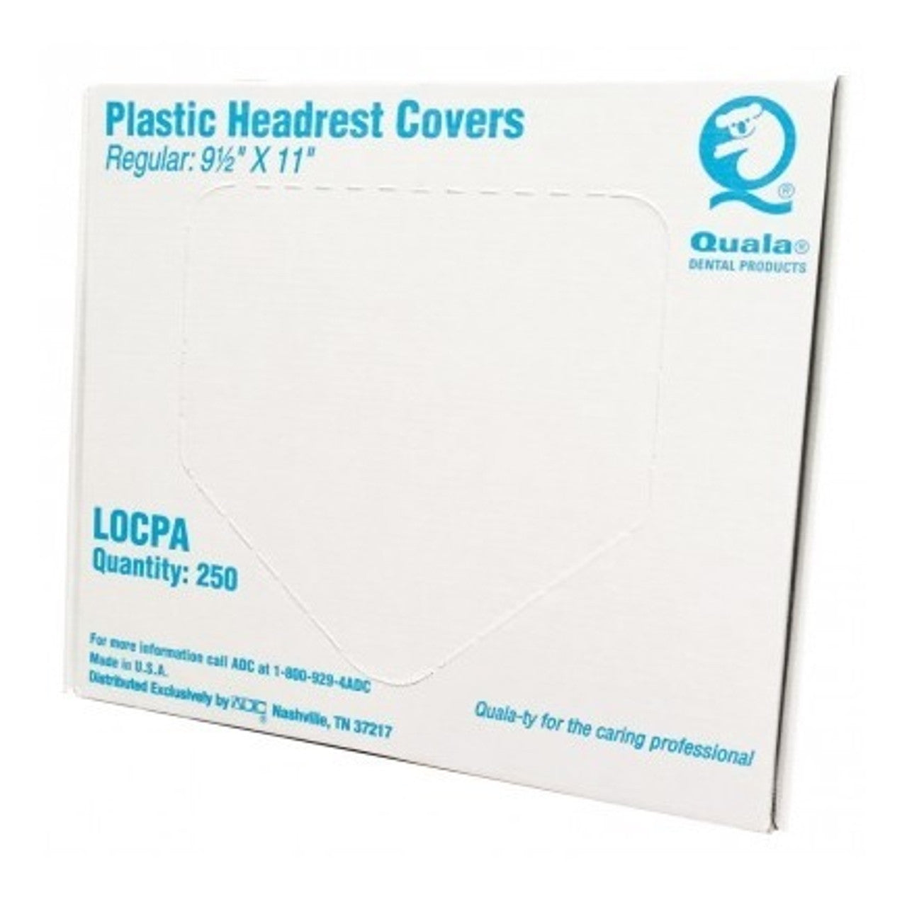 Quala L0CPA Dental Chair Headrest Covers 9.25