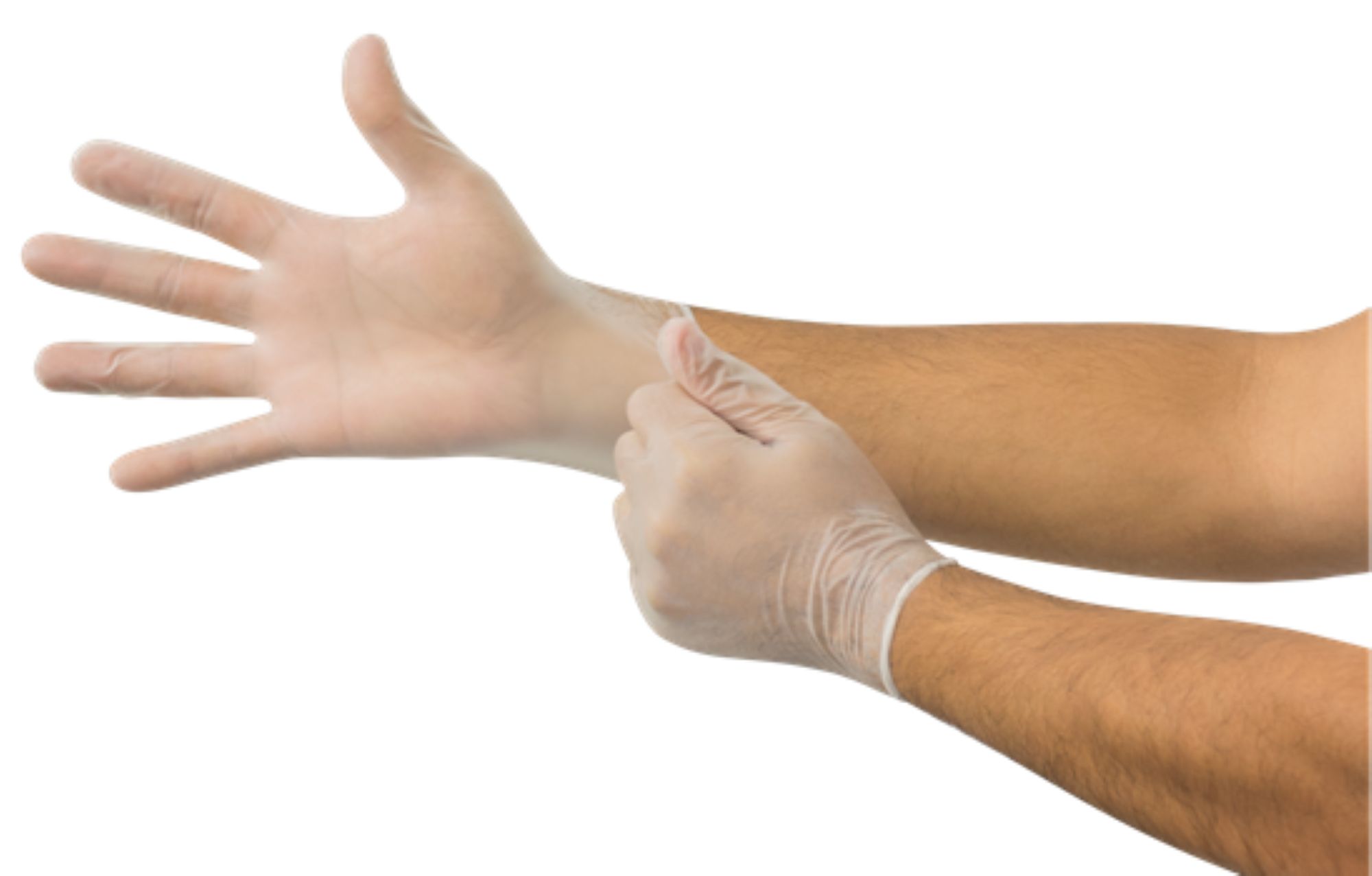 Ansell Perry ANS-3091 Micro-Touch Elite Vinyl Exam Gloves Small 100/bx