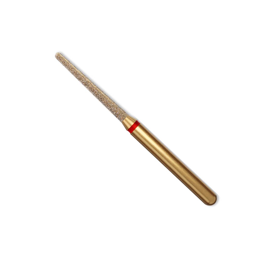 Coltene Whaledent 60032201 Alpen FG G850-314-014-10.0-F Round End Taper Fine Grit Diamond Burs 5/Pk