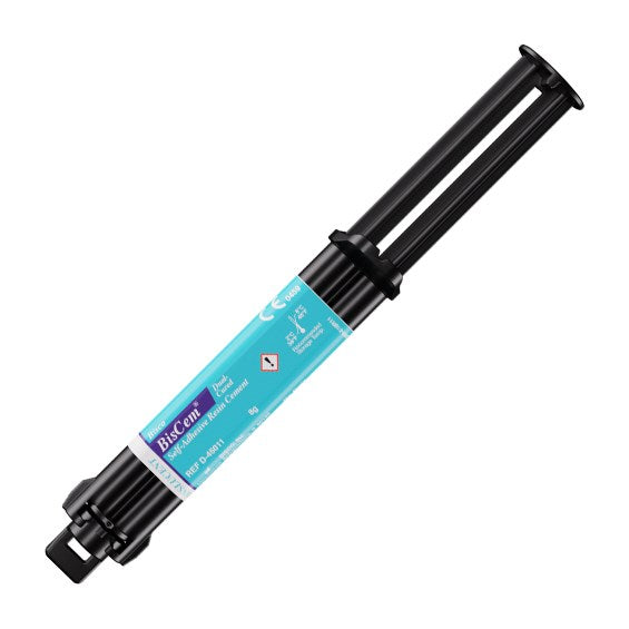 Bisco D-45011P BisCem Dual Cure Self Adhesive Resin Cement Syringe Translucent 8 Gm EXP Nov 2025