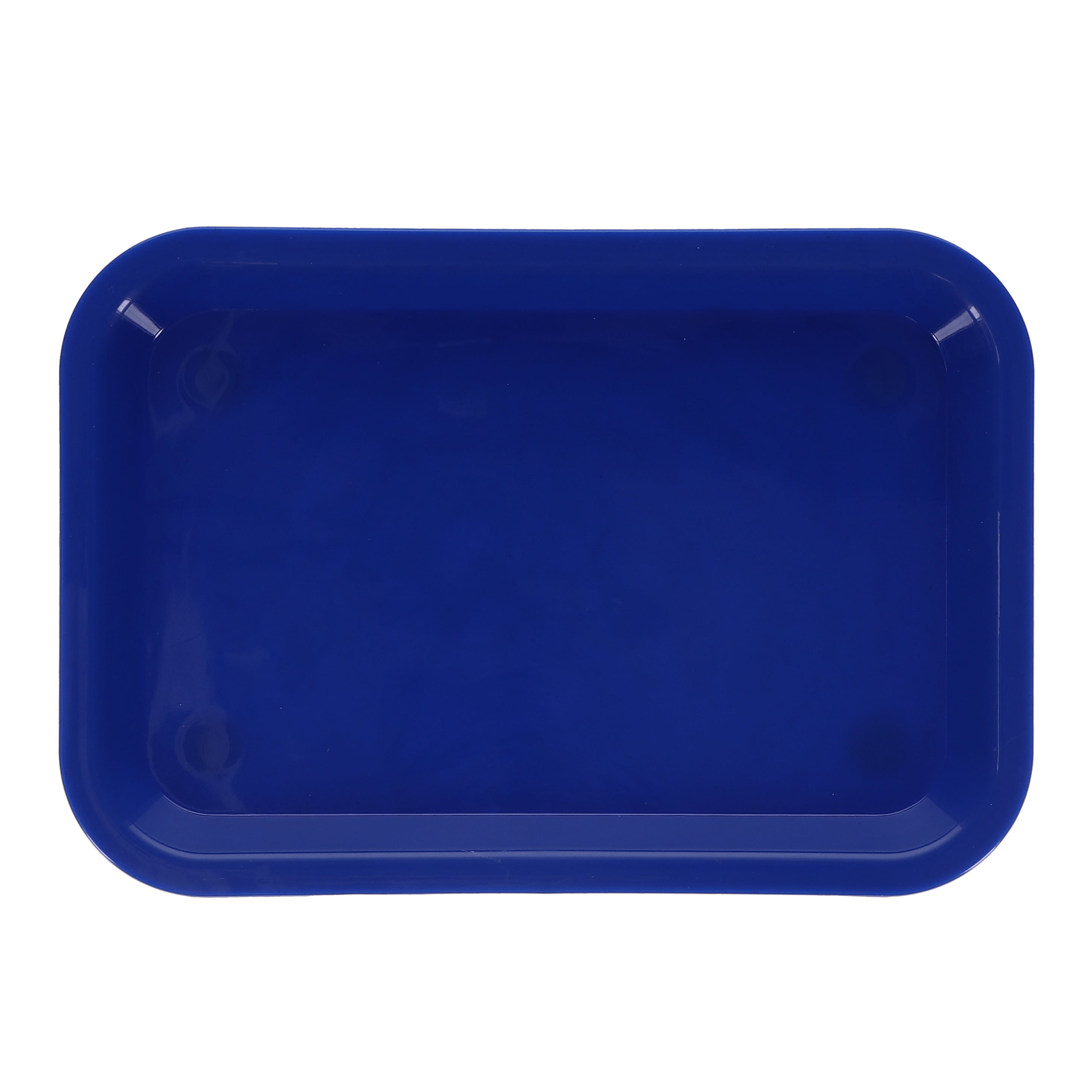 House Brand Dentistry 108155 HSB Set-Up Tray Flat #F Neon Blue Plastic 9-5/8