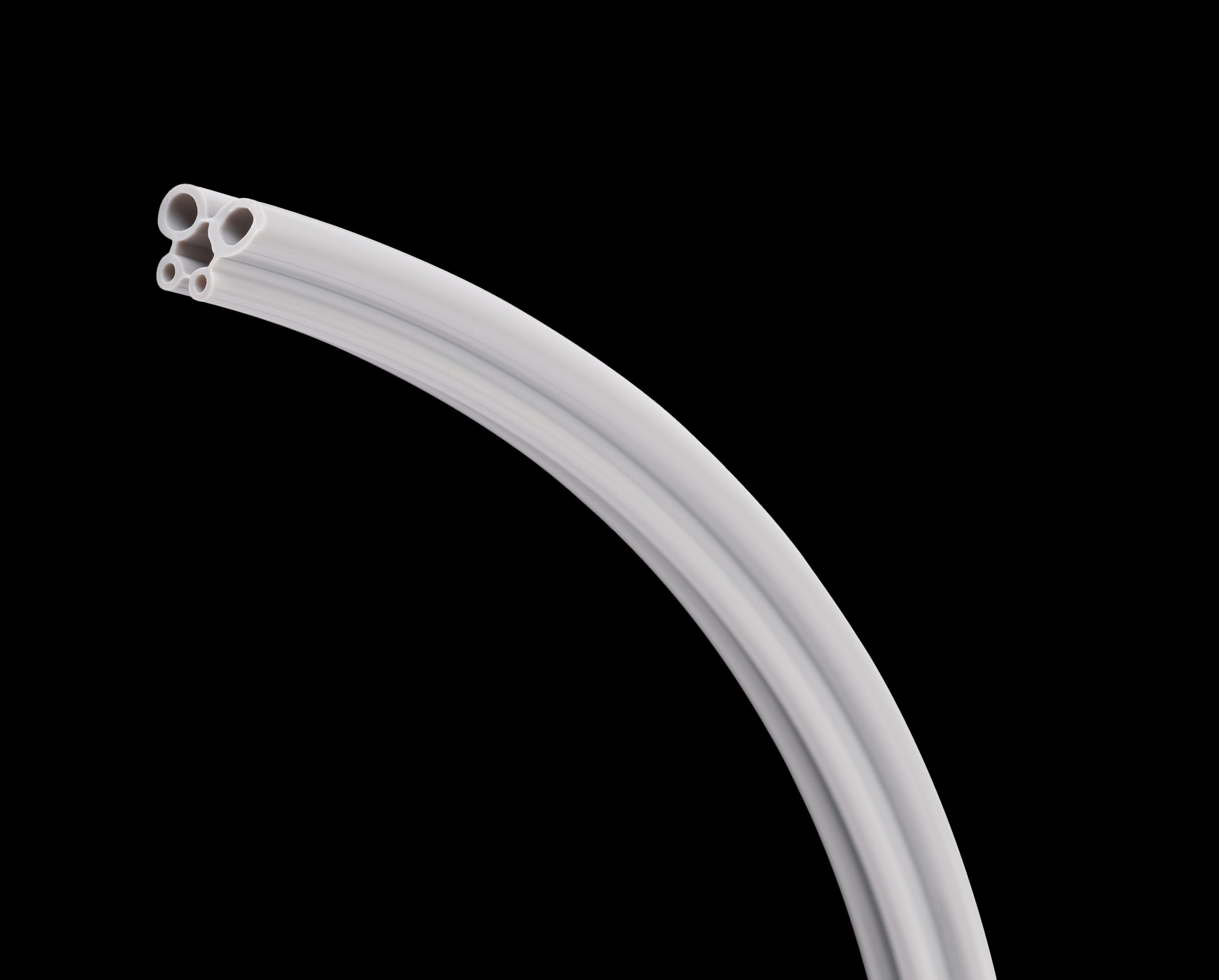 DCI 402R HP Dental Tubing 4-Hole Straight Gray 100 Foot Roll