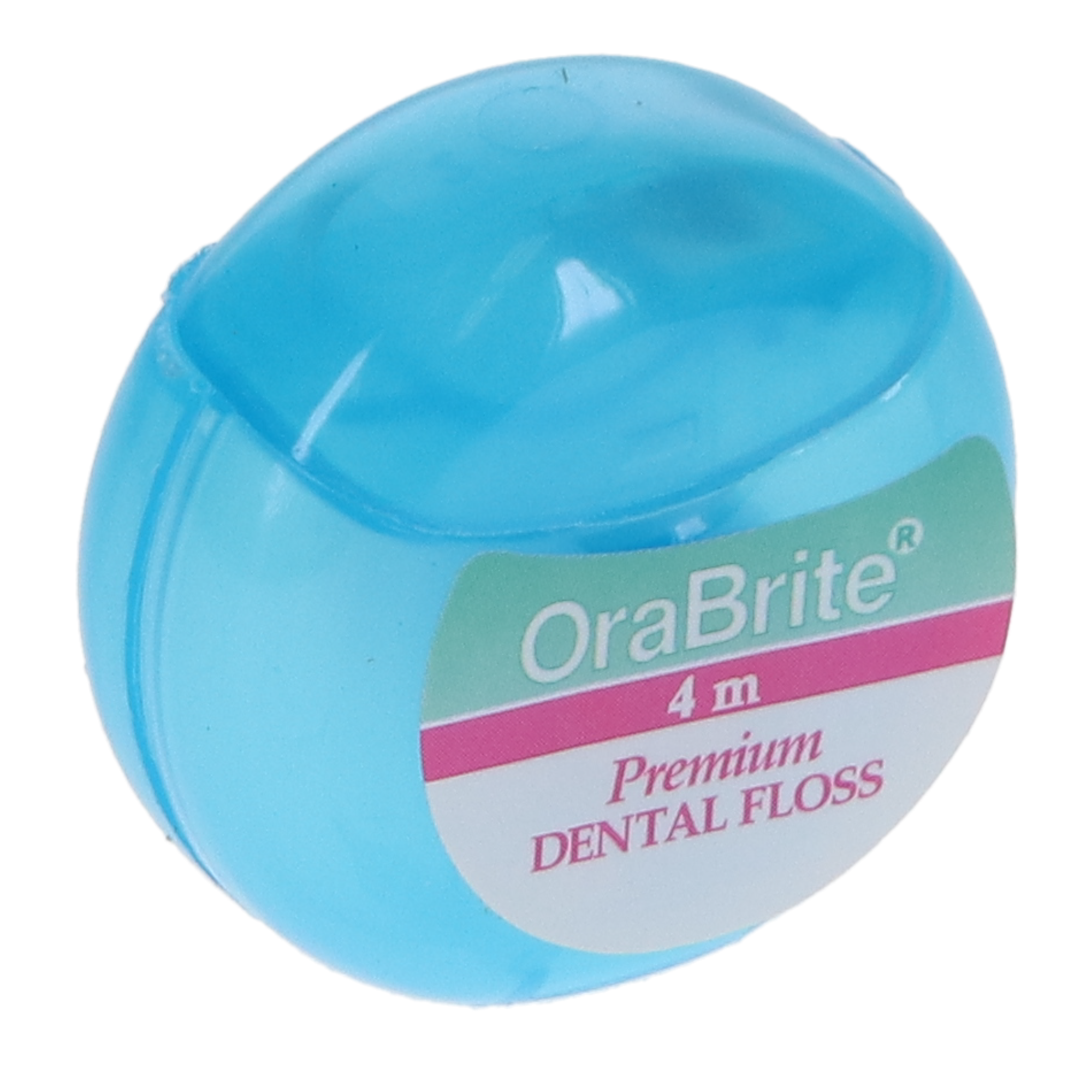 House Brand 48038 Patient Size Wax Dental Floss PTFE Premium Mint 4m 144/Cs