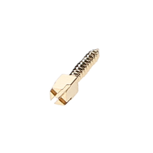 House Brand Dentistry 400017 HSB Gold Plated Screw Posts M2 #2 Medium 9.3mm 12/Pk