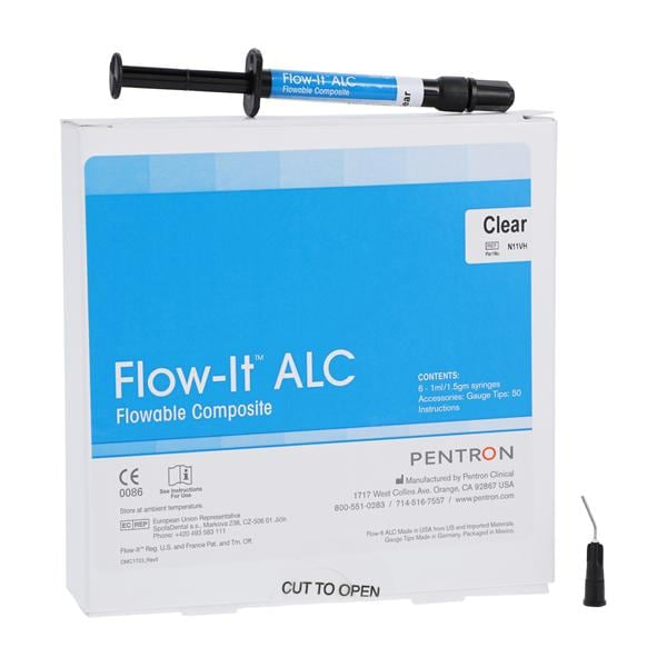 Pentron N11VH Flow-It Flowable Dental Composite Clear Value Pack