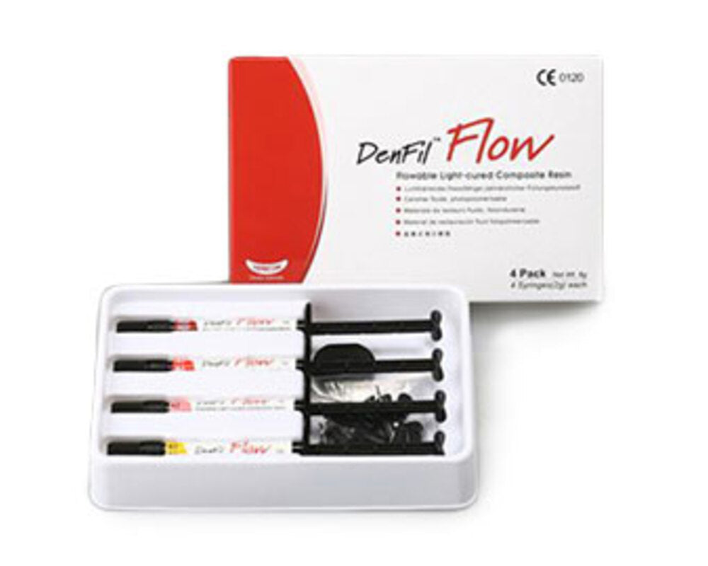 Vericom FR102-A000 Denfil Flow Flowable Composite Syringe Kit Kit  A2 A3 A3.5 B2 2gm