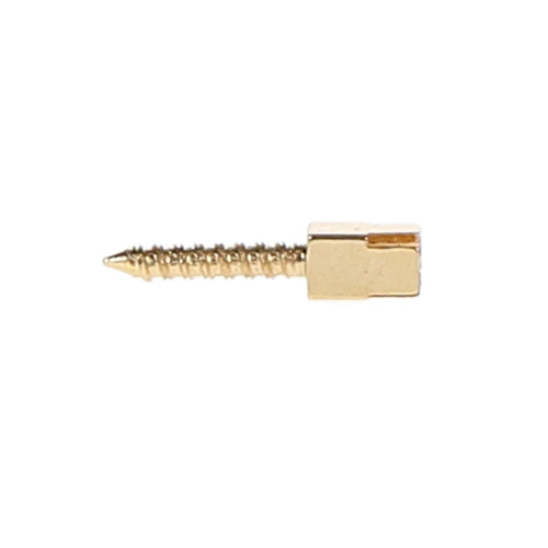 House Brand Dentistry 400022 HSB Gold Plated Screw Posts S1 #1 Short 7.8mm 12/Pk