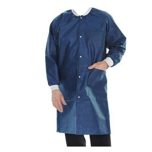 ValuMax 3660TB3XL ExtraSafe Lab Coats True Blue 3XL 10/Pk