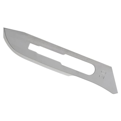 Myco Medical 2001T-20 Glassvan Surgery Blades #20 Carbon 100/Bx