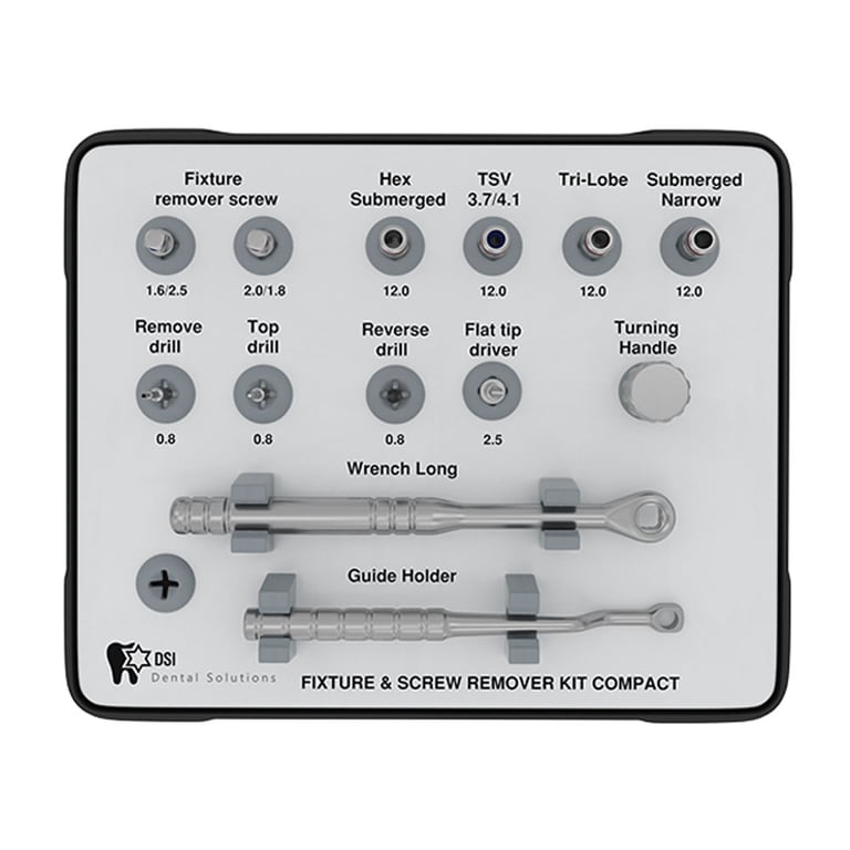 DSI FSRC Compact Fixture & Screw Removal Dental Kit Ø1.6 / 1.8mm