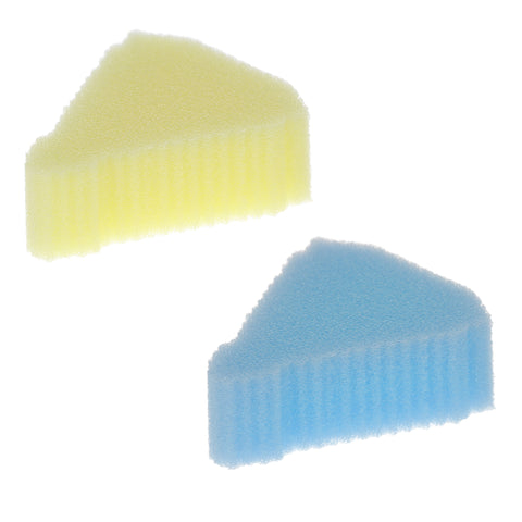 House Brand Dentistry 108181 HSB Endodontic Foam Inserts Blue Yellow 48/Pk