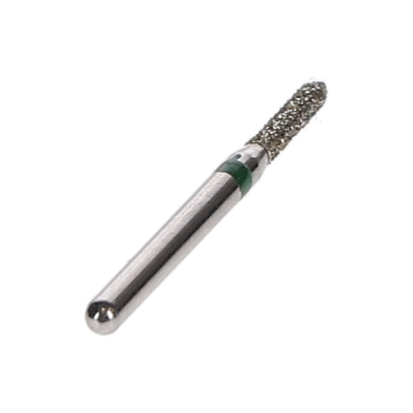 House Brand Dentistry 401900 HSB FG 877-012C Beveled Cylinder Coarse Grit Diamond Burs 10/Pk