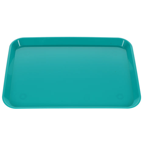 House Brand Dentistry 108149 HSB Set-Up Tray Flat #B Ritter Neon Green Plastic 13-3/8" X 9-5/8" X 7/8"