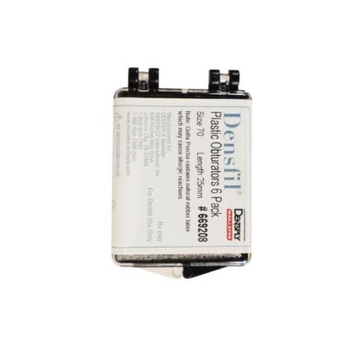 Dentsply Sirona 669208 Densfil Obturators #70 25mm Plastic 6/Pk