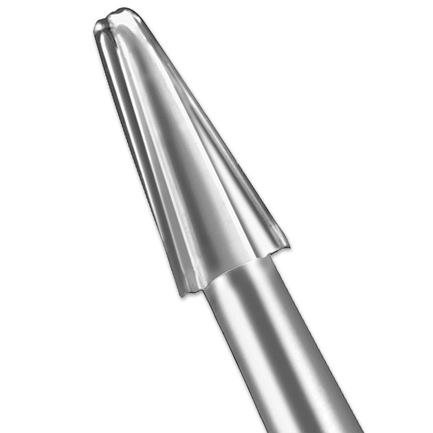 SS White 18013 FG STF Fissurotomy Micro Shallow Taper Fissure Carbide Burs 10/Pk