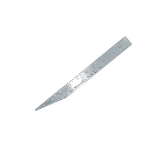 Dentaurum 044-730-01 Stainless Steel Ruler Sterilizable