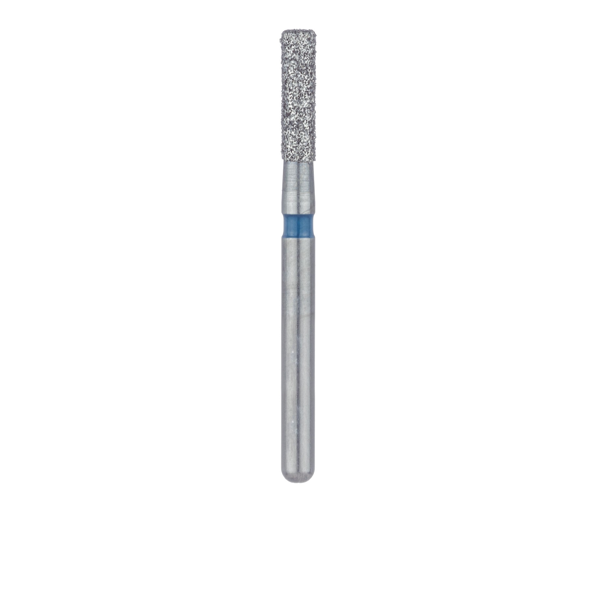 Meisinger 841-016-FG Round Edge Long Cylinder Medium Grit Diamond Burs 5/Pk