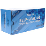 House Brand Dentistry 100595 HSB Self-Sealing Sterilization Pouches 5.25" X 10" Paper/Film Blue 500/Bx