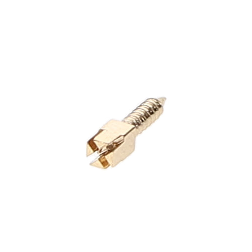 House Brand Dentistry 400025 HSB Gold Plated Screw Posts S4 #4 Short 7.8mm 12/Pk
