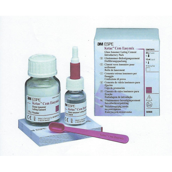 3M Solventum 56900 Ketac Cem Easymix Glass Ionomer Luting Cement Starter Pack